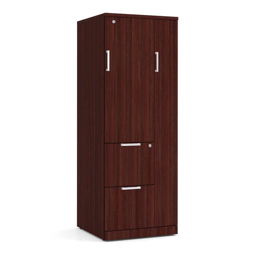 New - 24" W x 66" H Office Wardrobe Storage Cabinet with Box/Box/File - Various Colors - Image 19