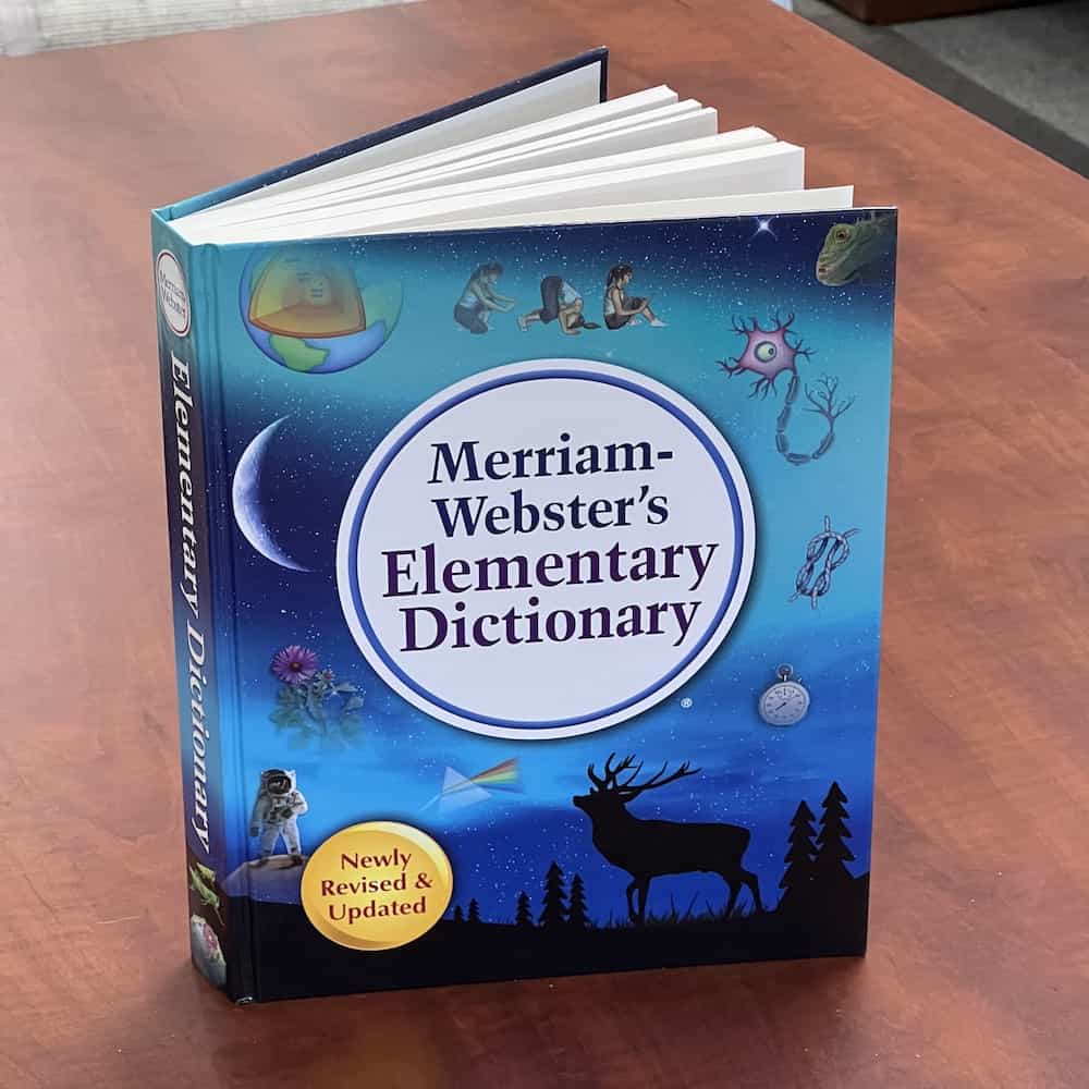 children's dictionary cover