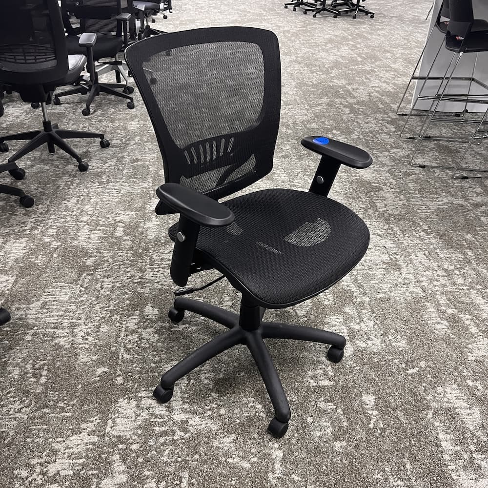 mesh mesh task chair, black "vapor" closeout deals, office furniture