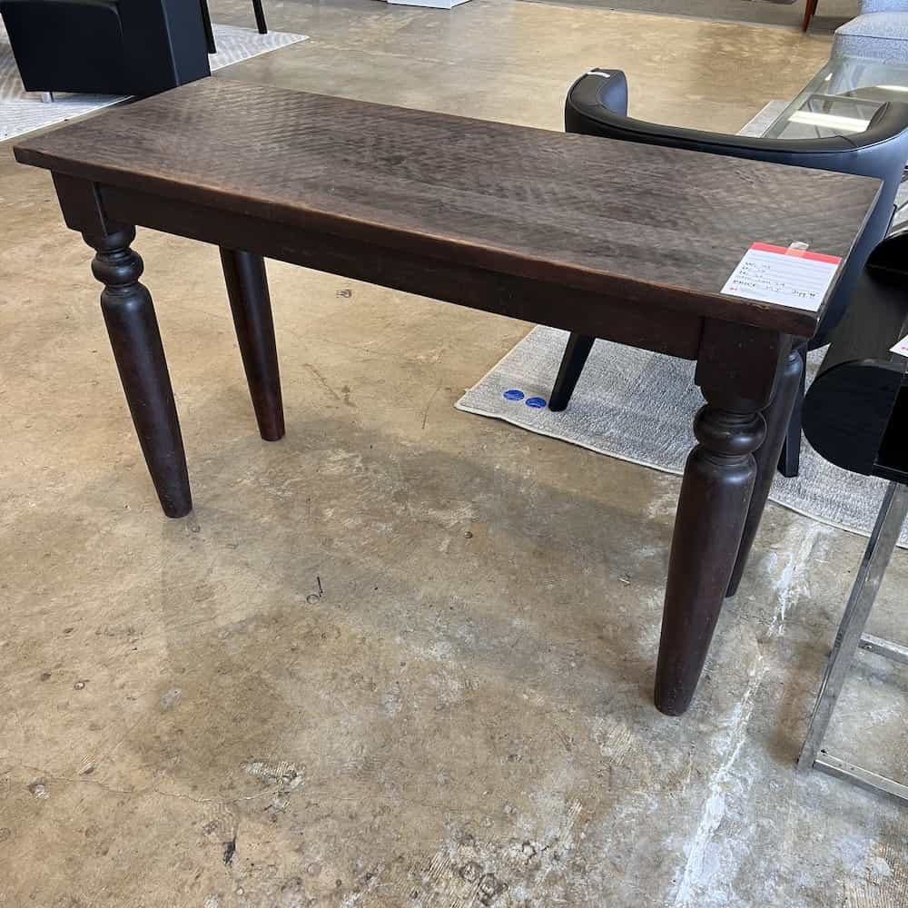 48" x 18"" World Market Sourav Weathered Wood Console Table Office