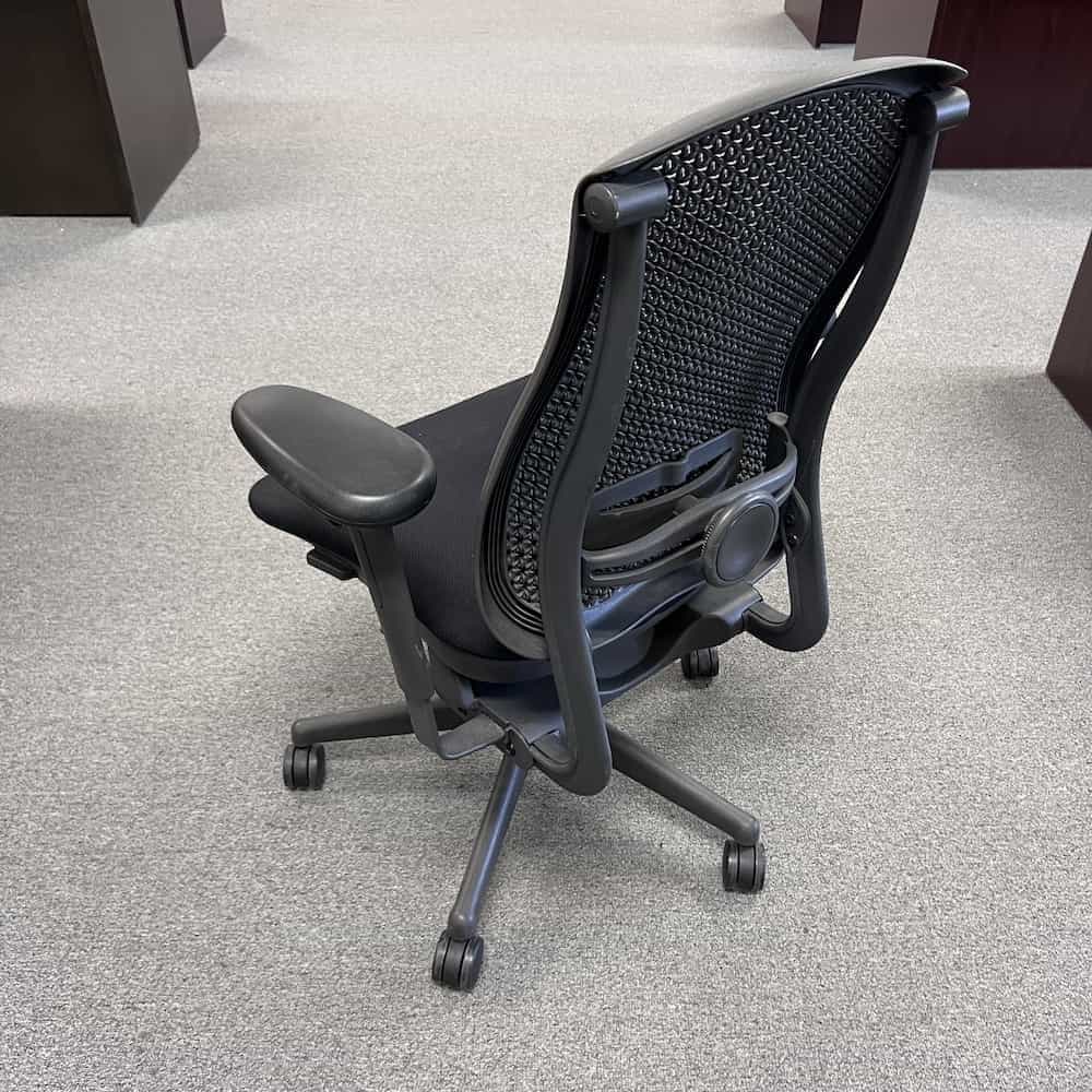 black celle task chair herman miller used