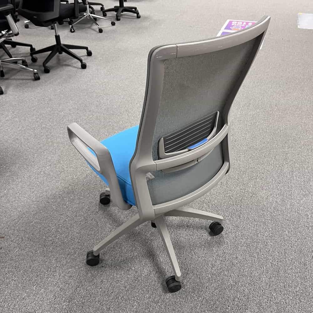 blue grey seat sitonit novo chair