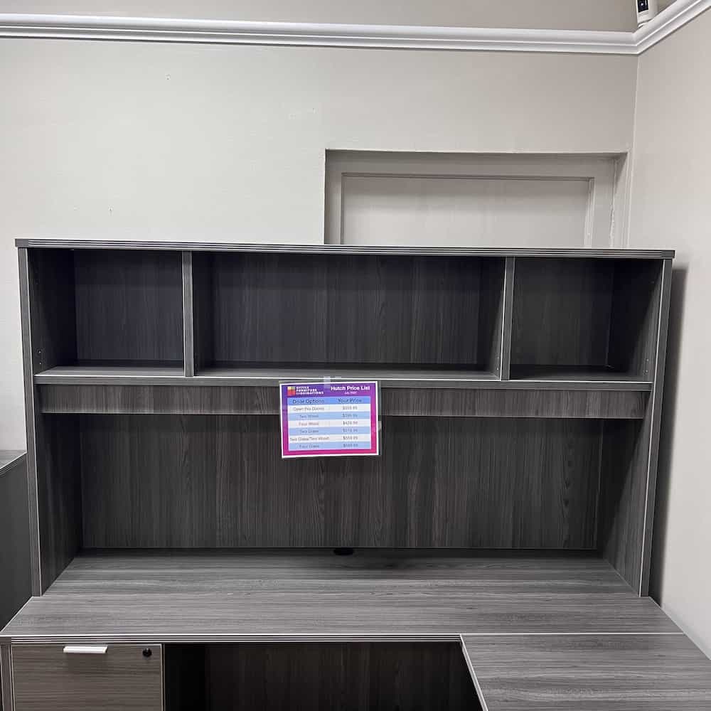 New - 36" High Open Hutch - Various Colors