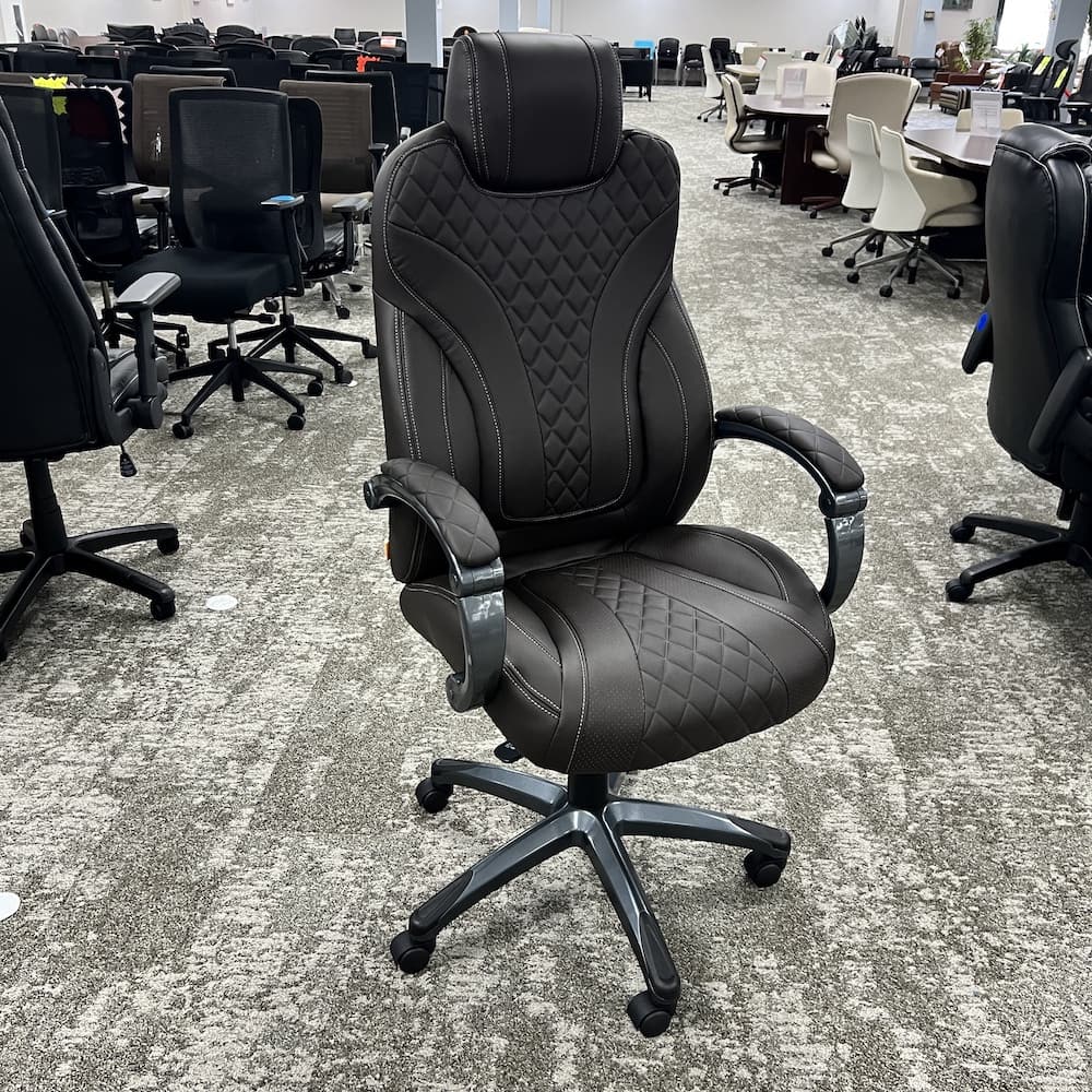 brown chair, co-pilot, executive