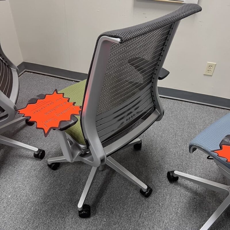 PreOrder Steelcase Think 3D Knit Back Green Mesh Back Task Chair