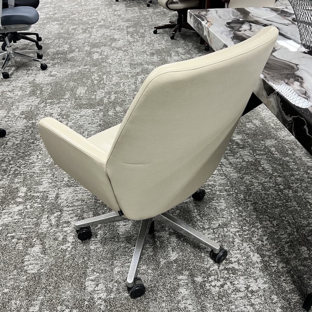 beige brisa bindu chair coalesse steelcase used