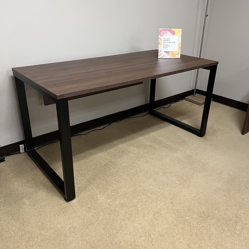 New - Fusion Laminate and Metal Table Desk - Various Colors