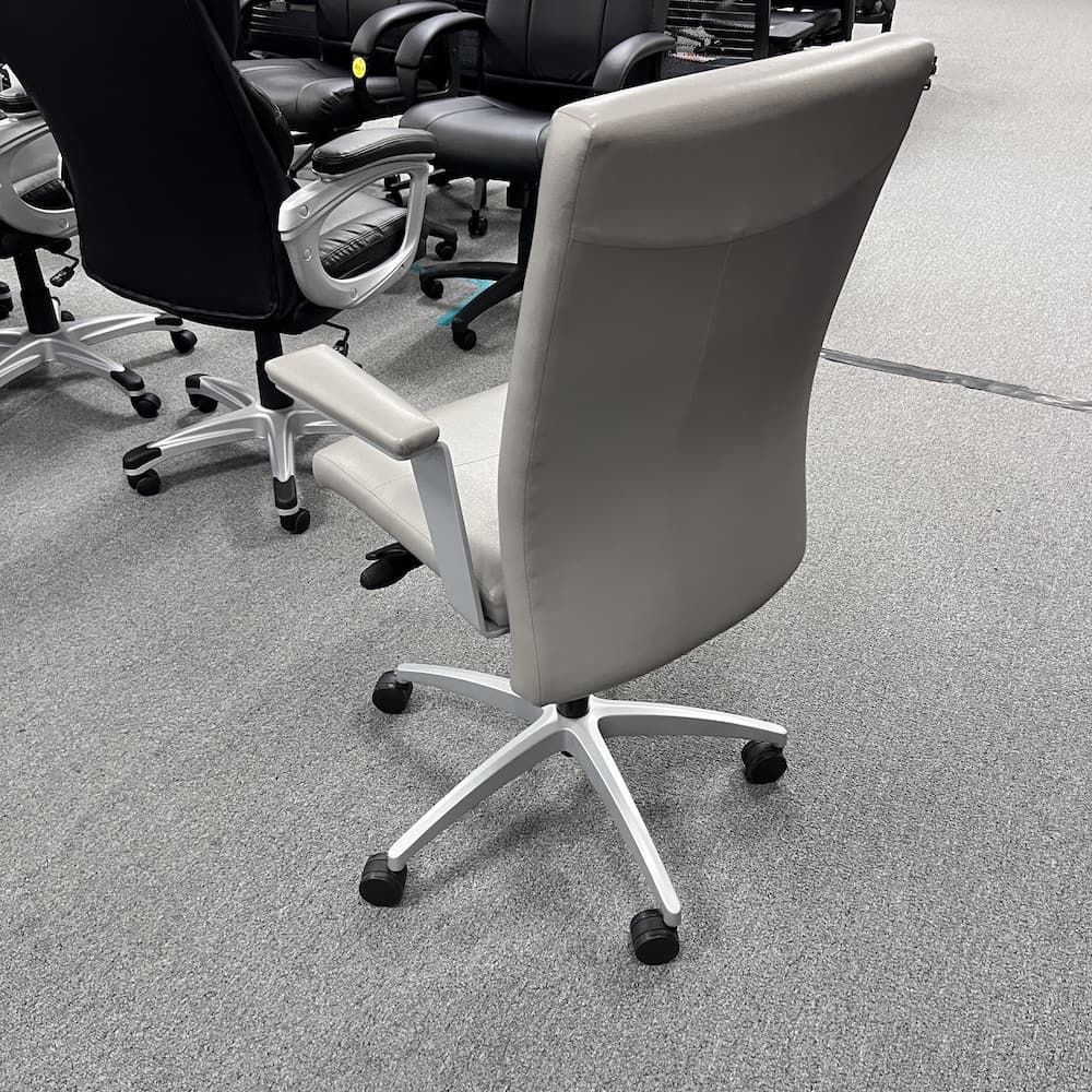 grey Brisa conference chair jasper furniture used office seating