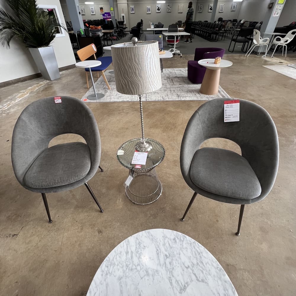 west elm orb chairs modern mid century used furniture home office upholstered