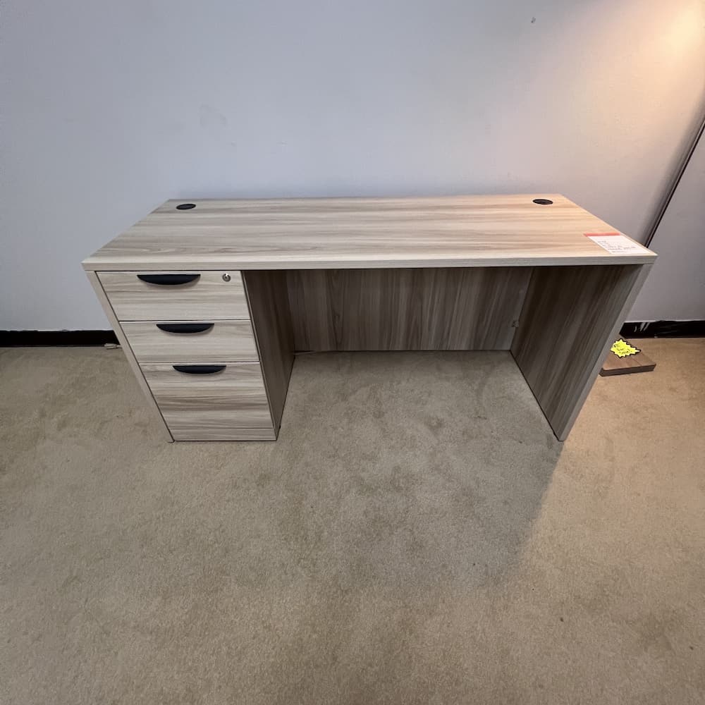 aspen laminate desk credenza, with box box file, office furniture, open box