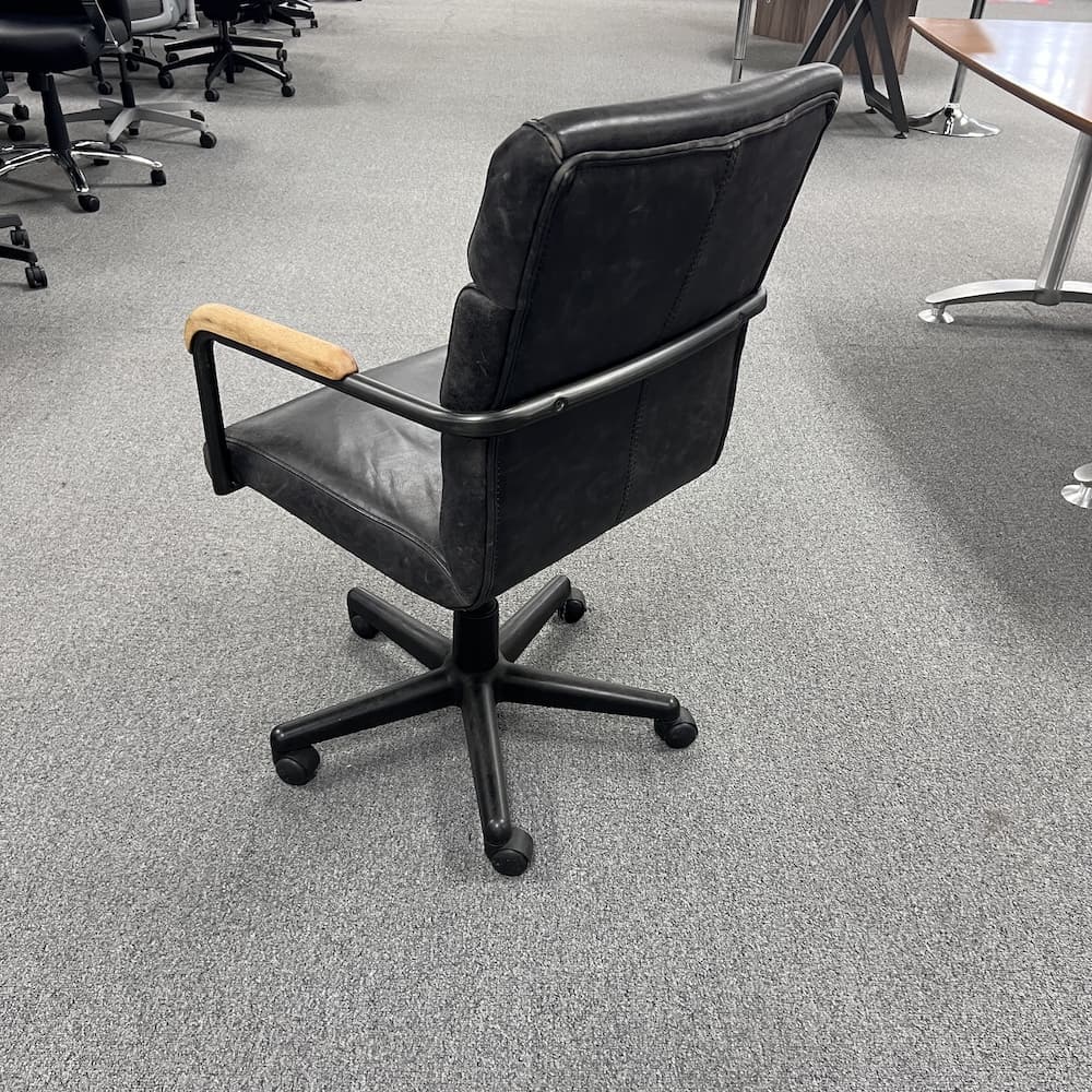 acme Hadith antique slate conference chair, used office furniture