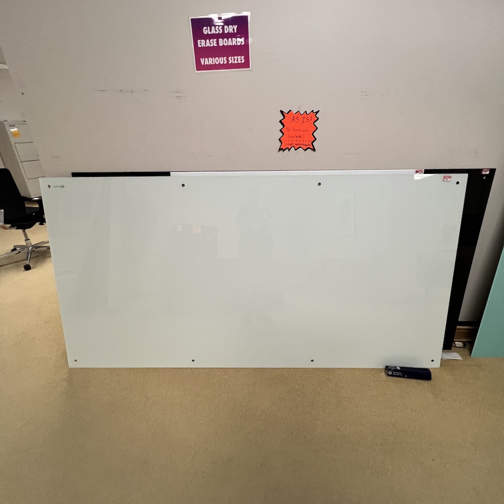 glass dry erase board wall mount 4 x 8