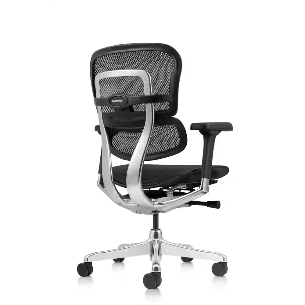 ergohuman, eurotech task chair, ergonomic, office chair, new office furniture, black full mesh, san Antonio Texas