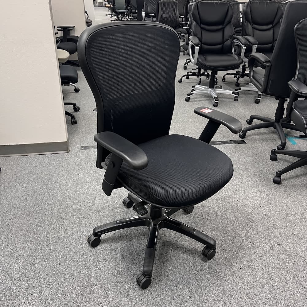 hon big and tall office task chair, wave, used office furniture