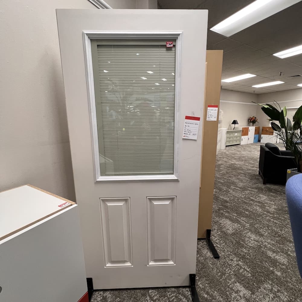 beige white external door, 36" wide, unused, no holes, no frame, San Antonio texas