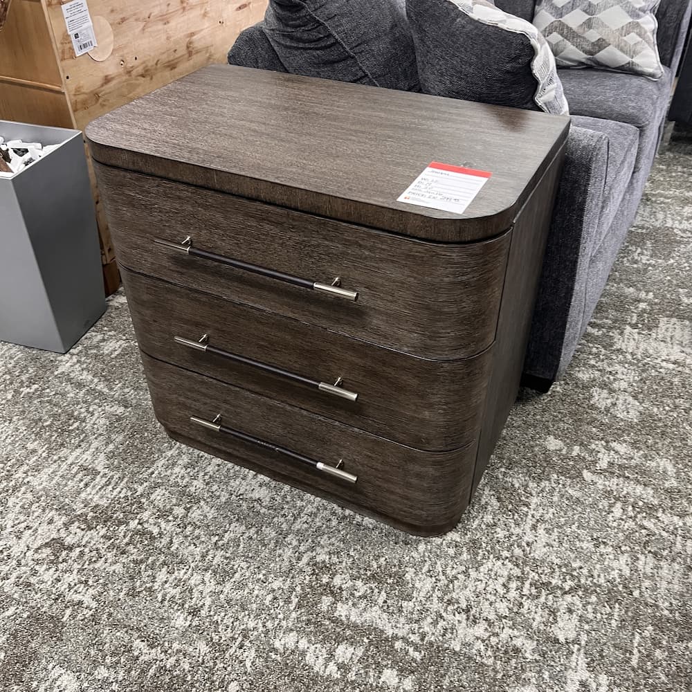 hooker furniture modern wood three drawer dresser, open box home furniture