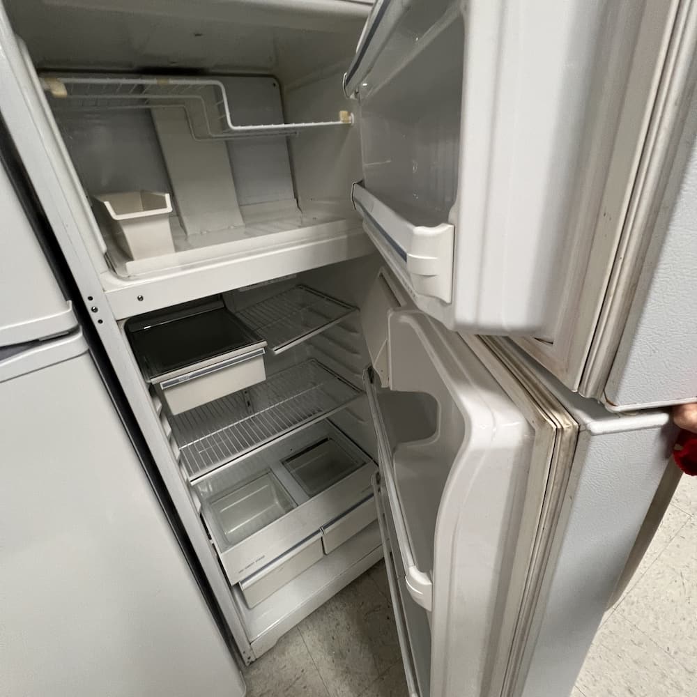white refrigerator ge, used appliances freezer top
