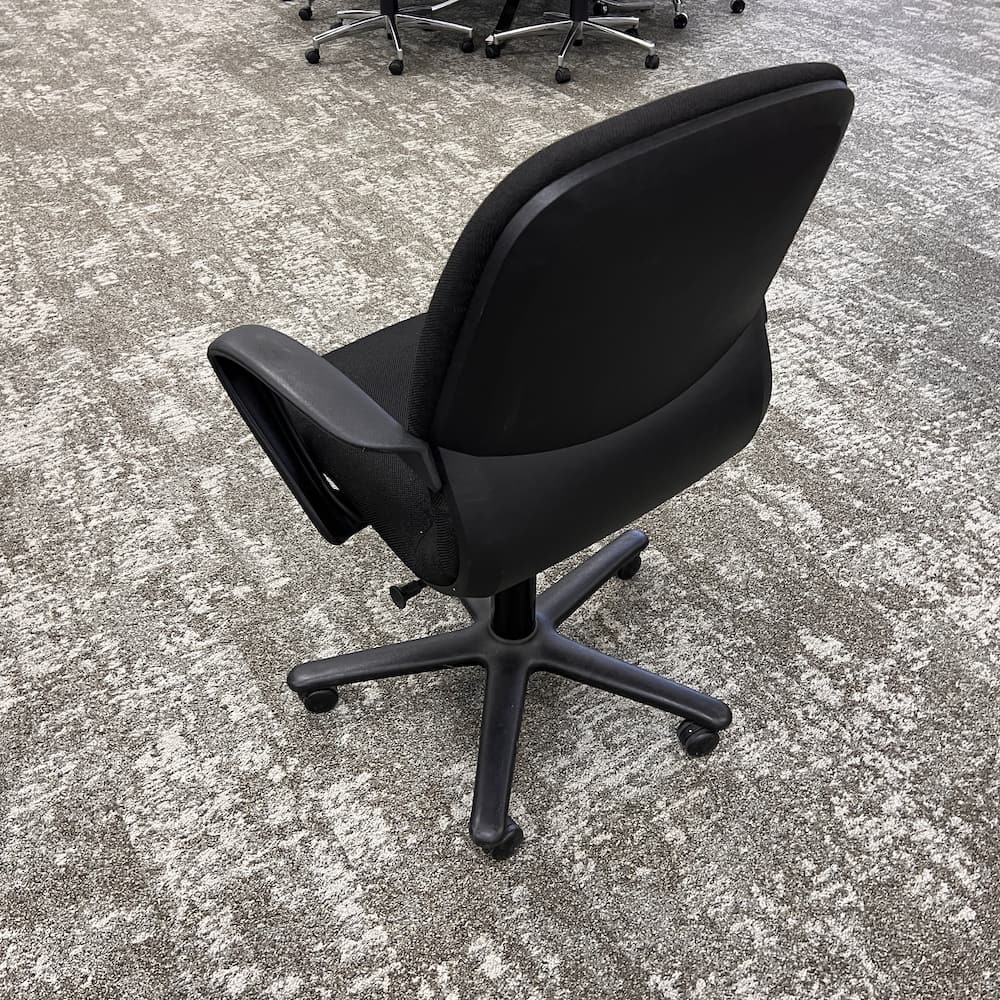 back upholstered conference chair steelcase sensor used office furniture