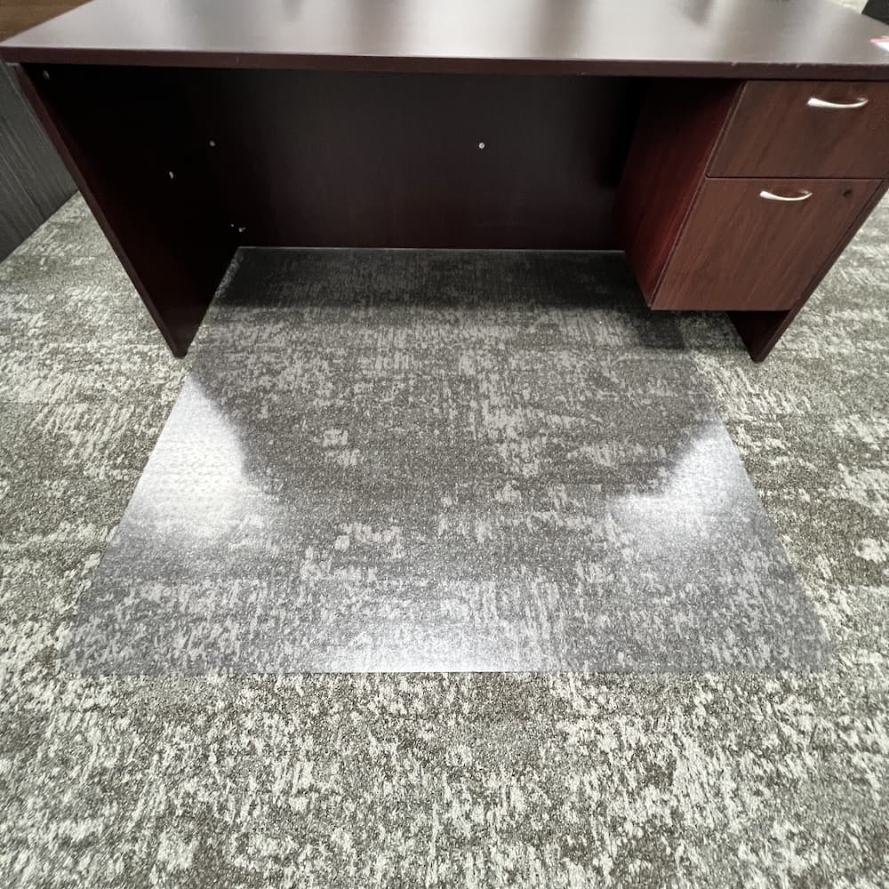 60" x 60" clear carpet mat for office chairs, new