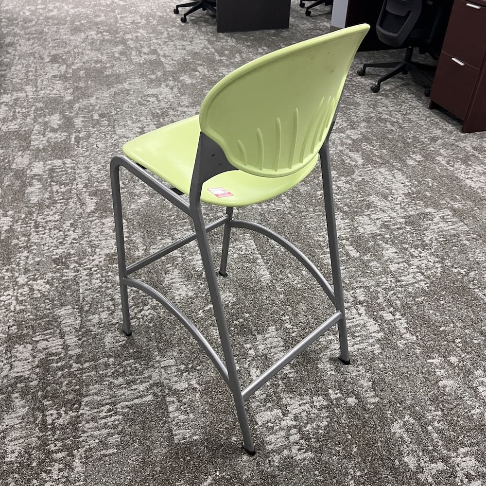 green cinch national Kimball stool, used office furniture