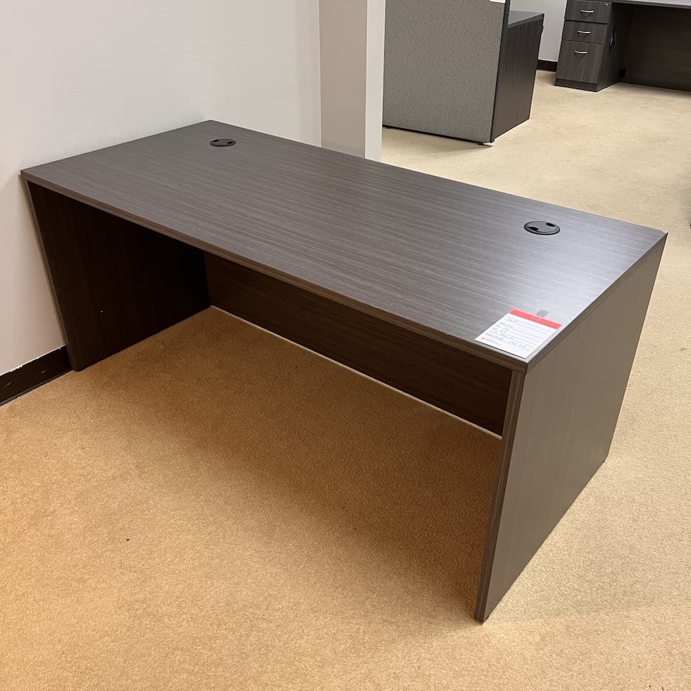 grey laminate desk shell, hon commercial used office furniture