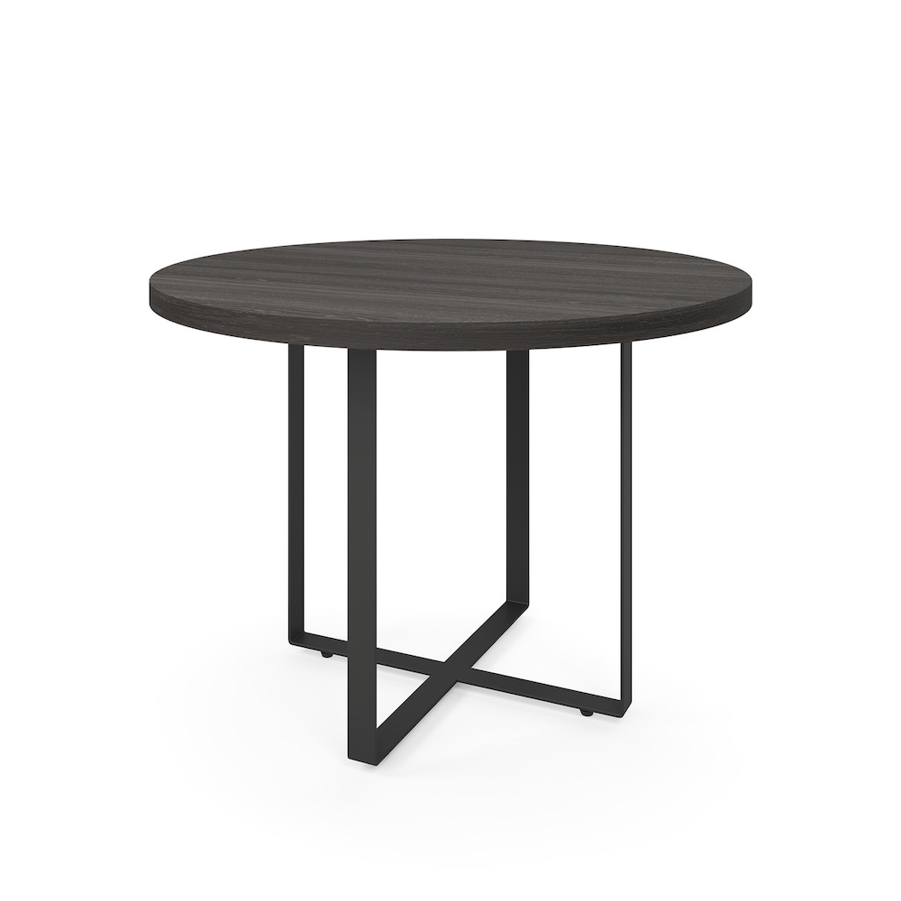 new palisades modern industrial break room table, office lounge reception table furniture, corporate commercial furniture