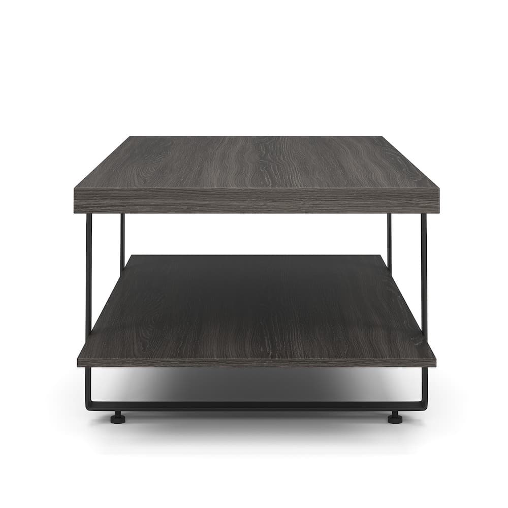 new palisades modern industrial coffee table, office lounge reception table furniture, corporate commercial furniture