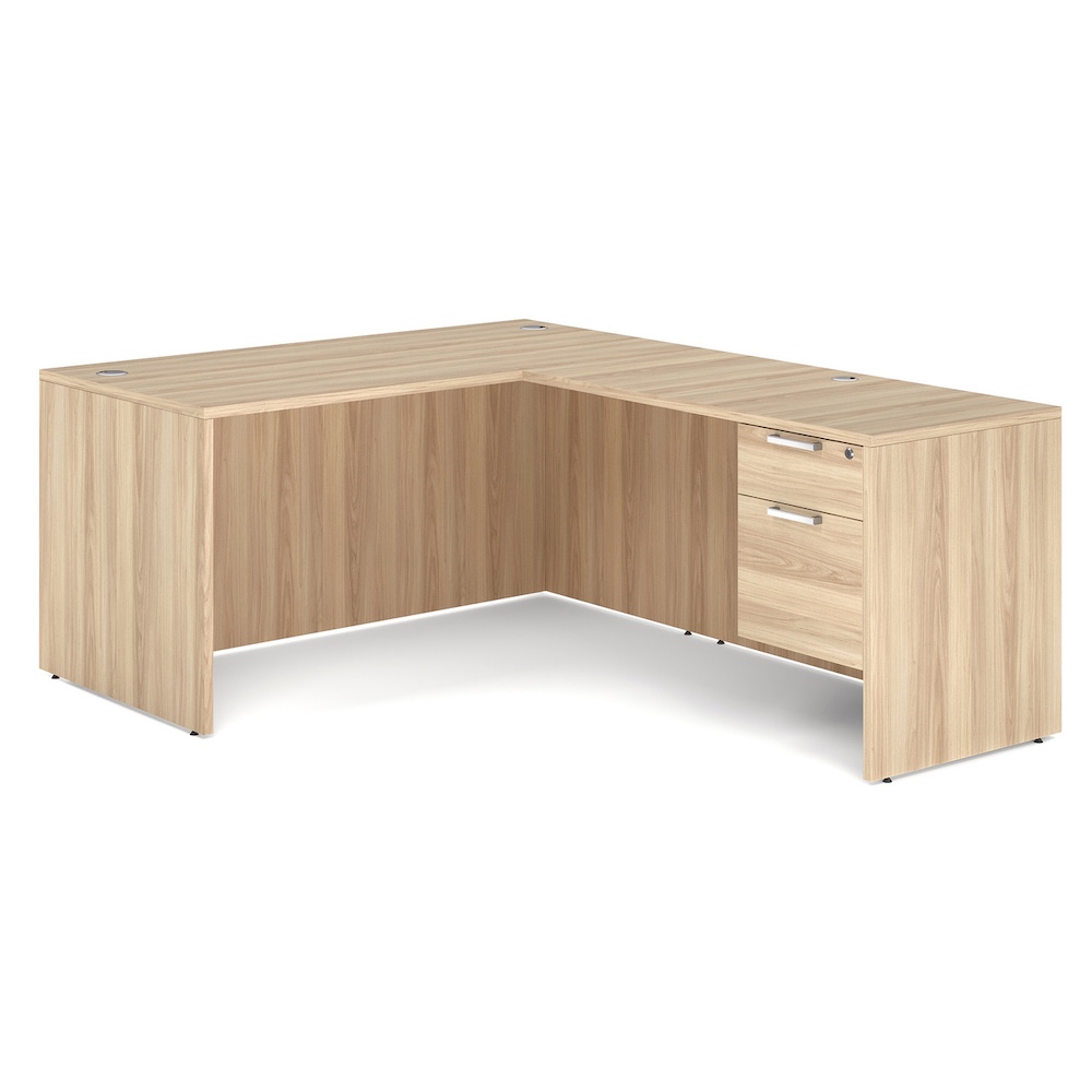 New - Laminate L-Desk with Single Hanging Box/File - Image 6