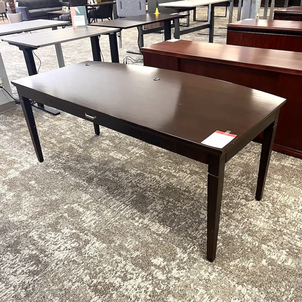 national furniture escalade, 72 x 36, used office furniture, veneer wood