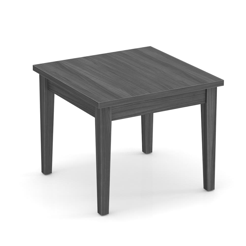 laminate square side table, parallel collection, new office furniture for lounge, reception area