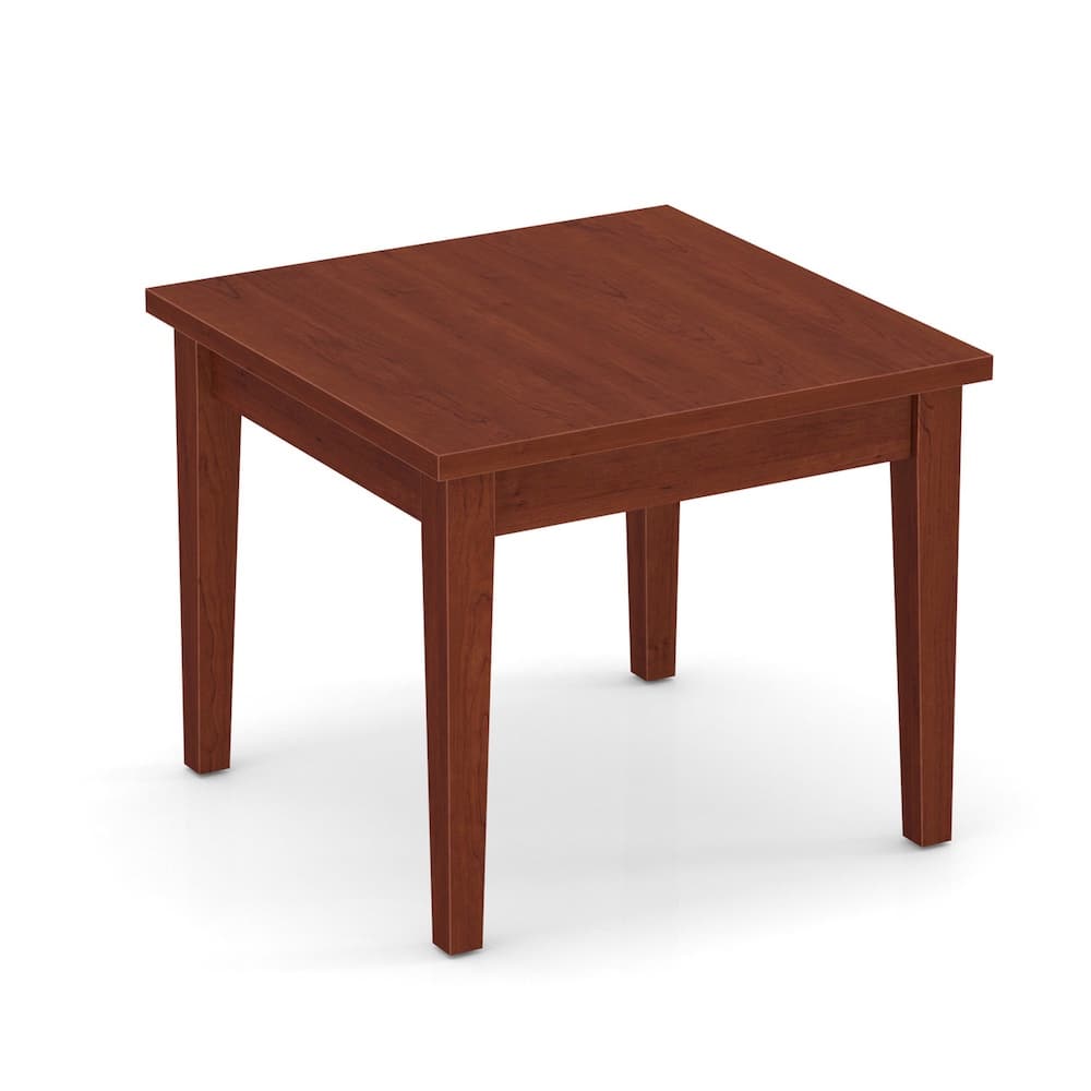 laminate square side table, parallel collection, new office furniture for lounge, reception area