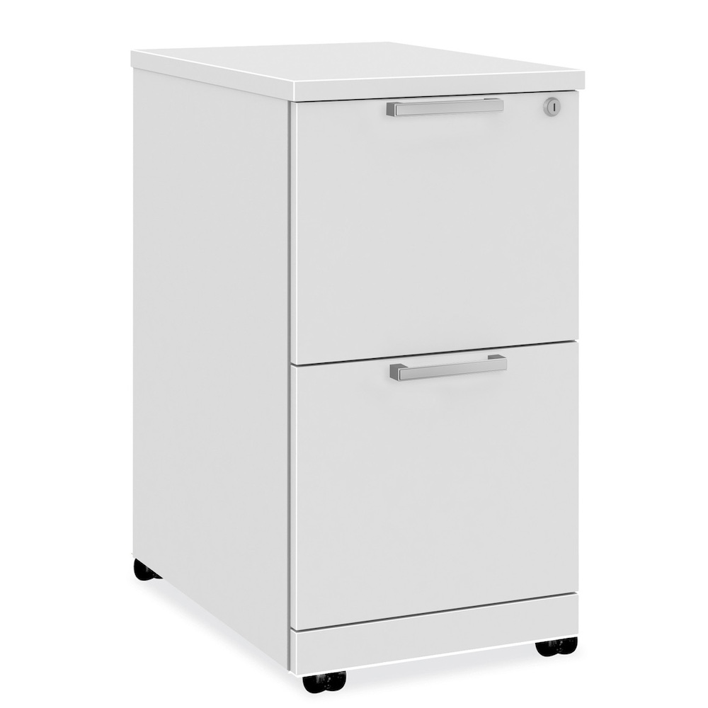 new laminate rolling vertical file, file/file, two drawer, mobile storage, new office furniture
