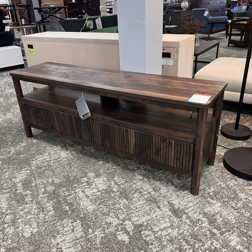 cadmori Ashley furniture console tv stand, used open box scratch n dent home furniture