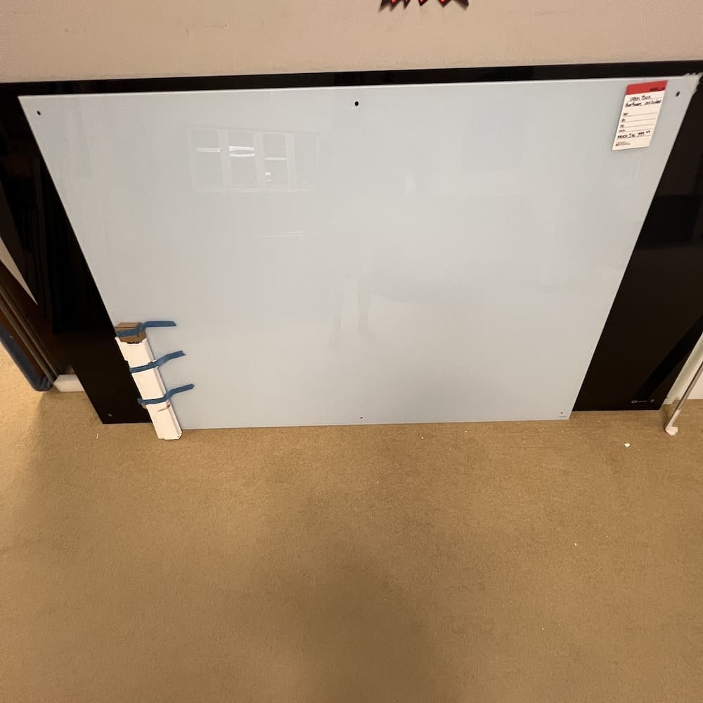 glass 4x6 dry erase board wall mount used office furniture magnetic