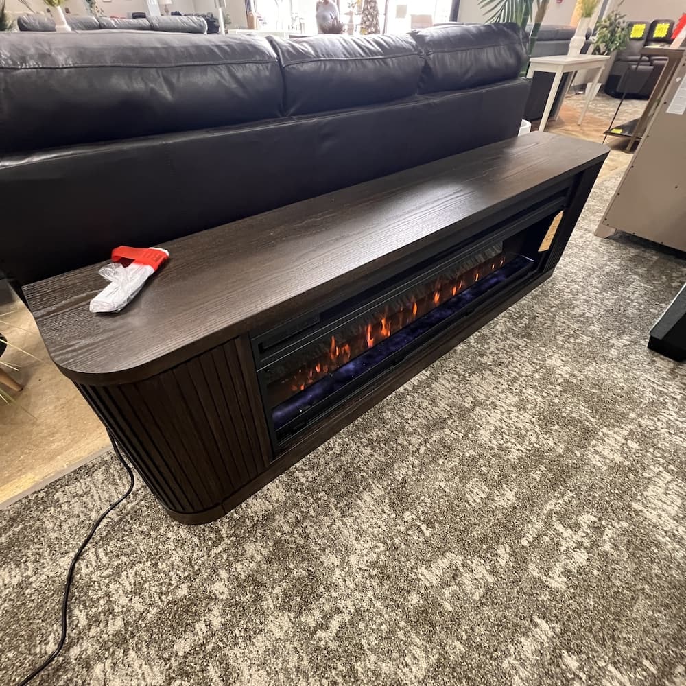 Martin furniture Tulane 84" Fireplace tv console scratch n dent furniture home goods