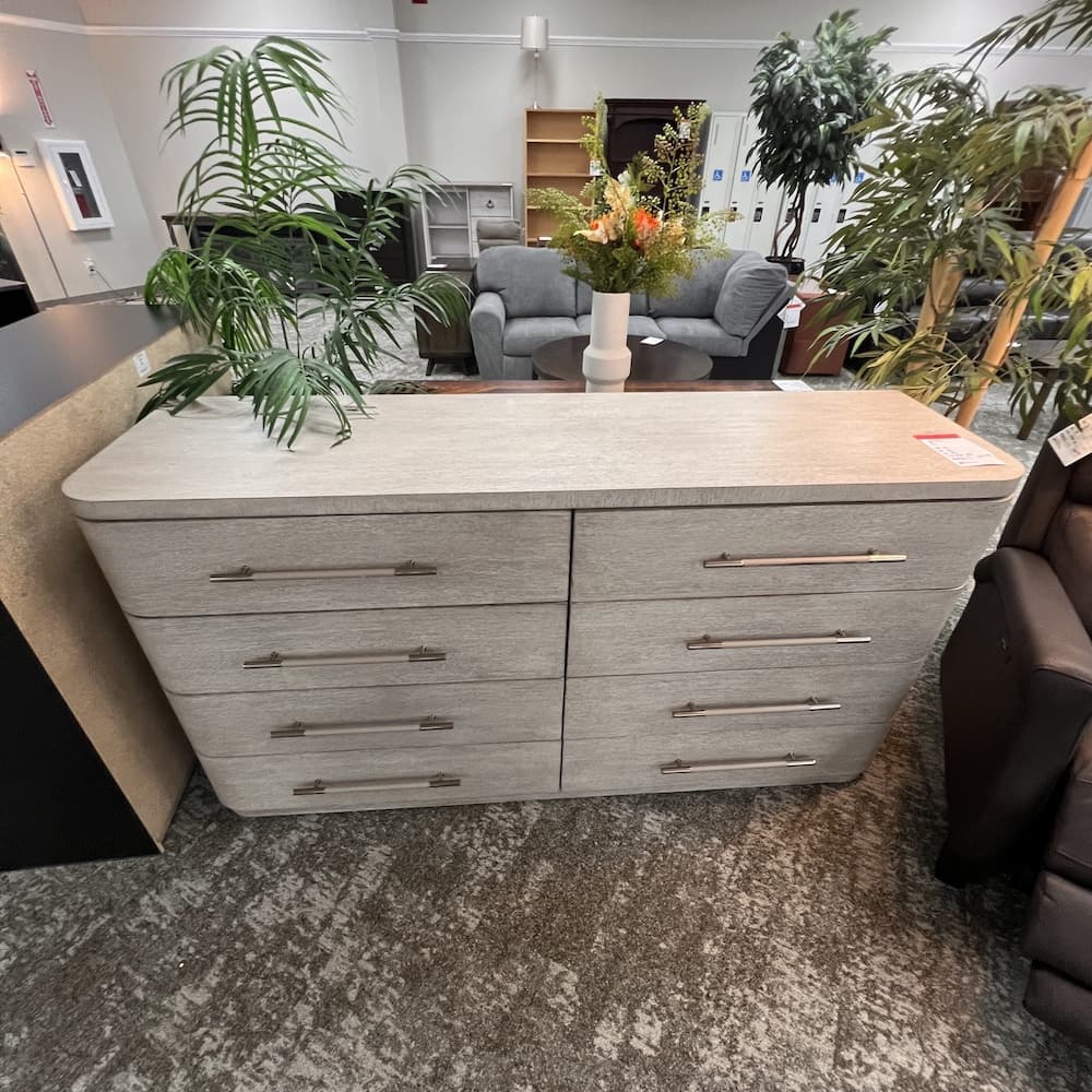 hooker furniture modern wood 6 drawer dresser, open box home furniture