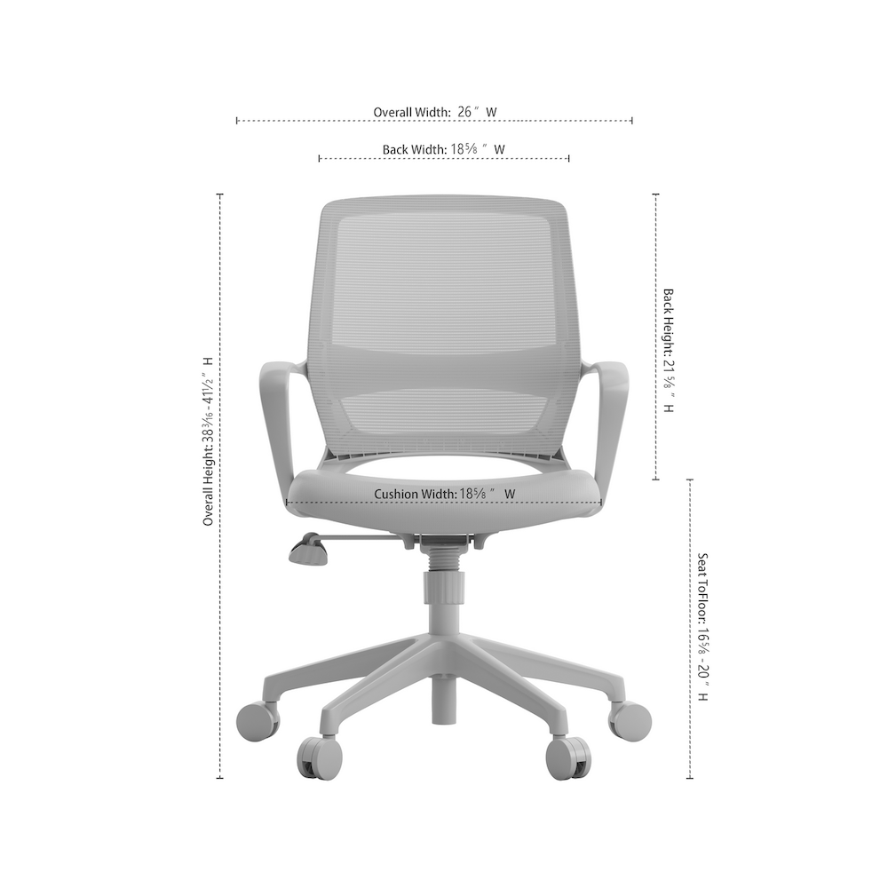 orion conference chair, black mesh, new office furniture