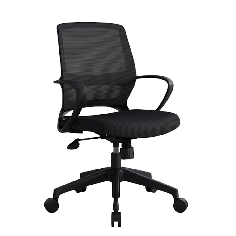 orion conference chair, black mesh, new office furniture
