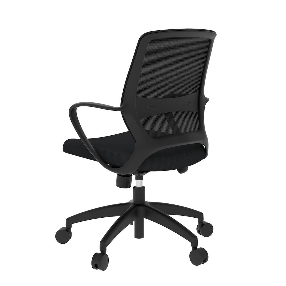 orion conference chair, black mesh, new office furniture