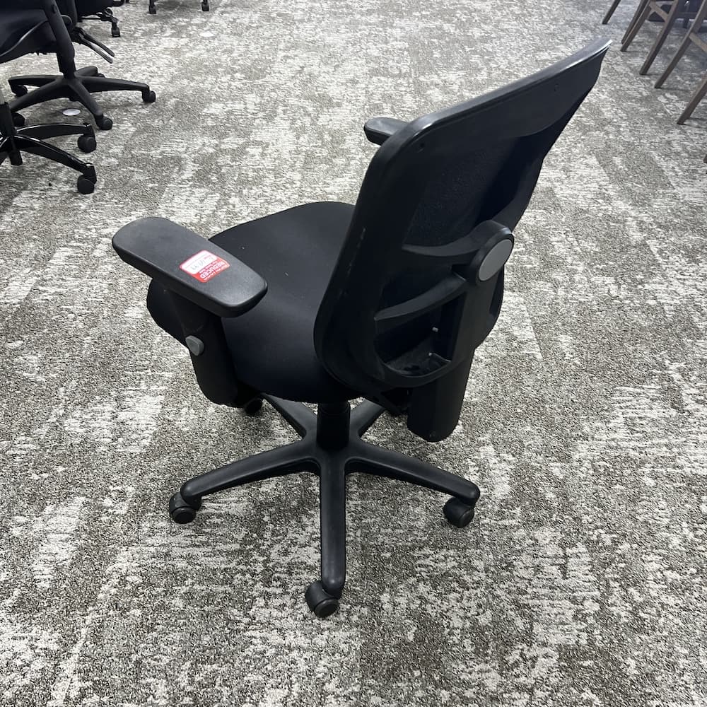 black mesh back chair, x-back alera, used office furniture
