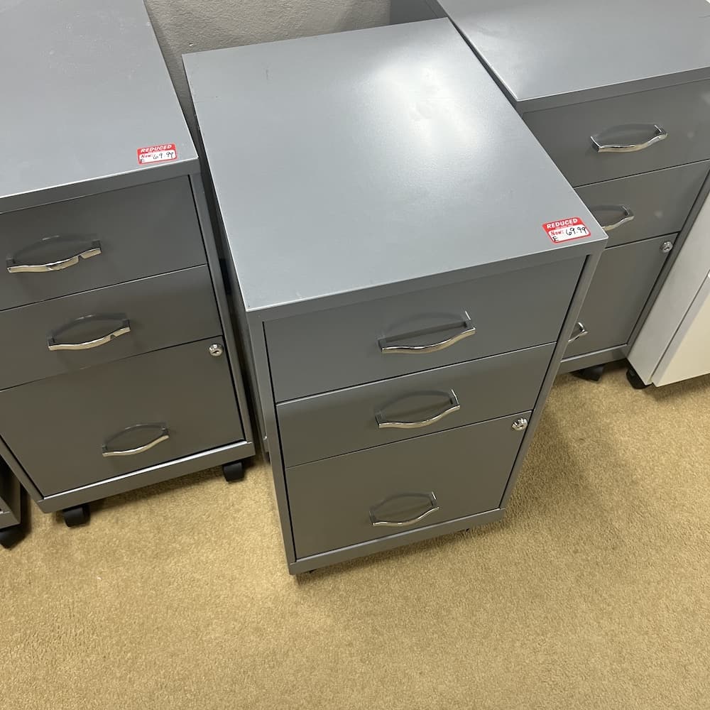 box box file vertical grey metal pedestal office furniture rolling
