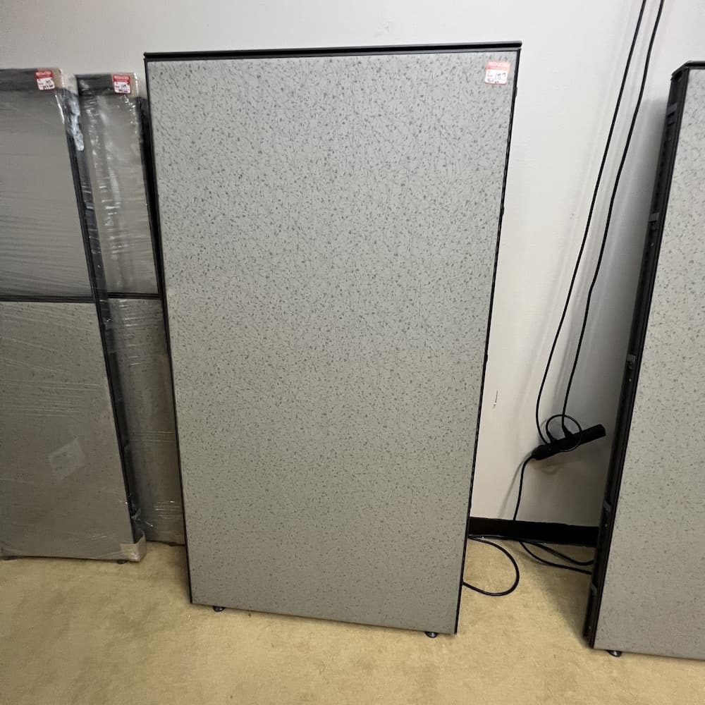 36x66 grey fabric divider office partition used office furniture