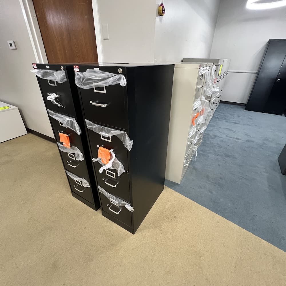 4 drawer letter vertical files, office furniture open box