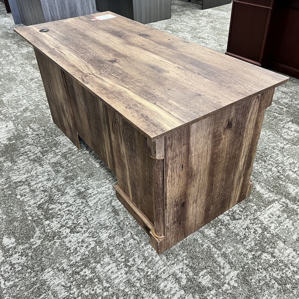 sauder desk double pedestal open box scratch n dent desk, office furniture