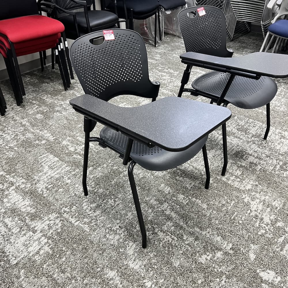 Herman Miller caper student chair desk, used office furniture