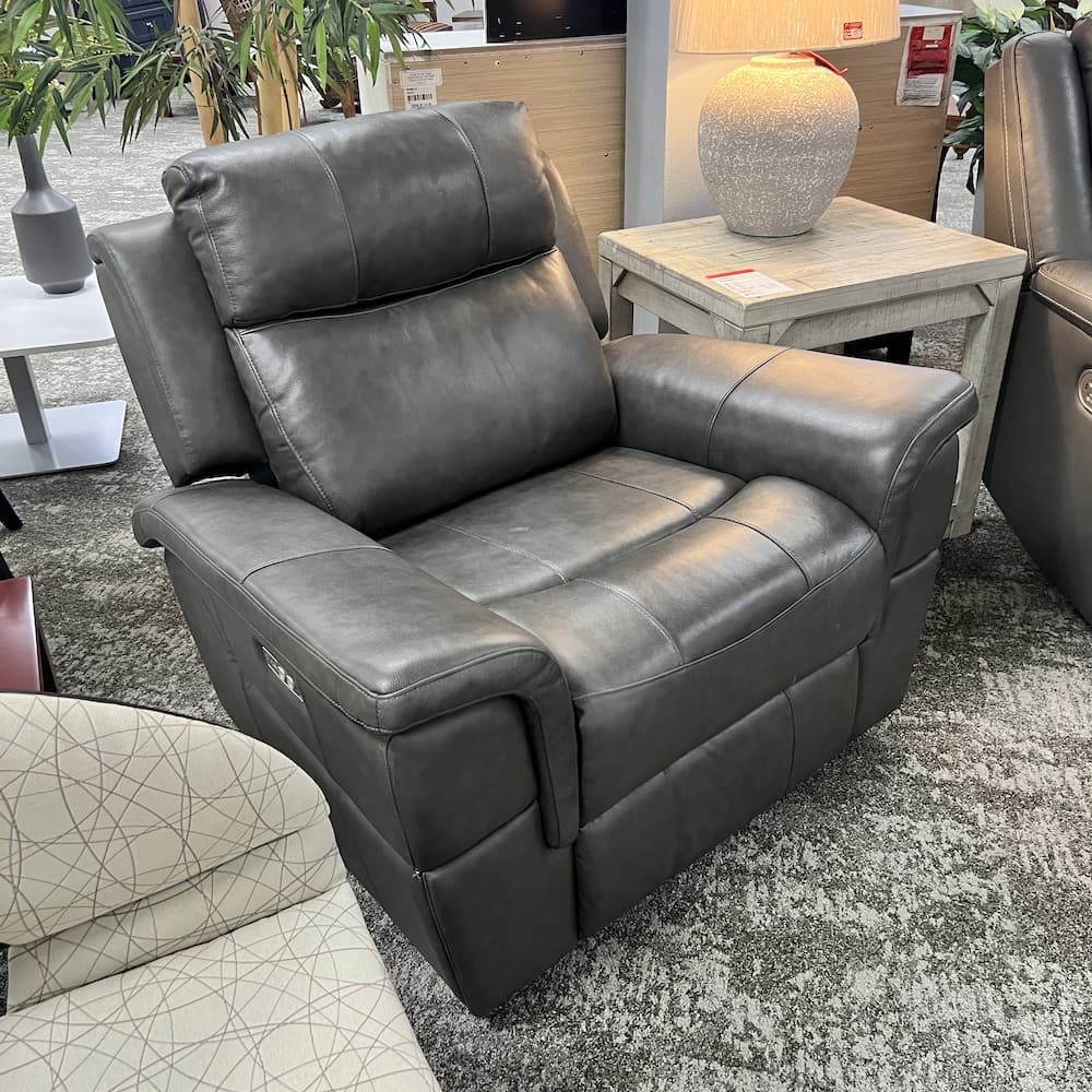 Ashley Dendron Grey Power Recliner
