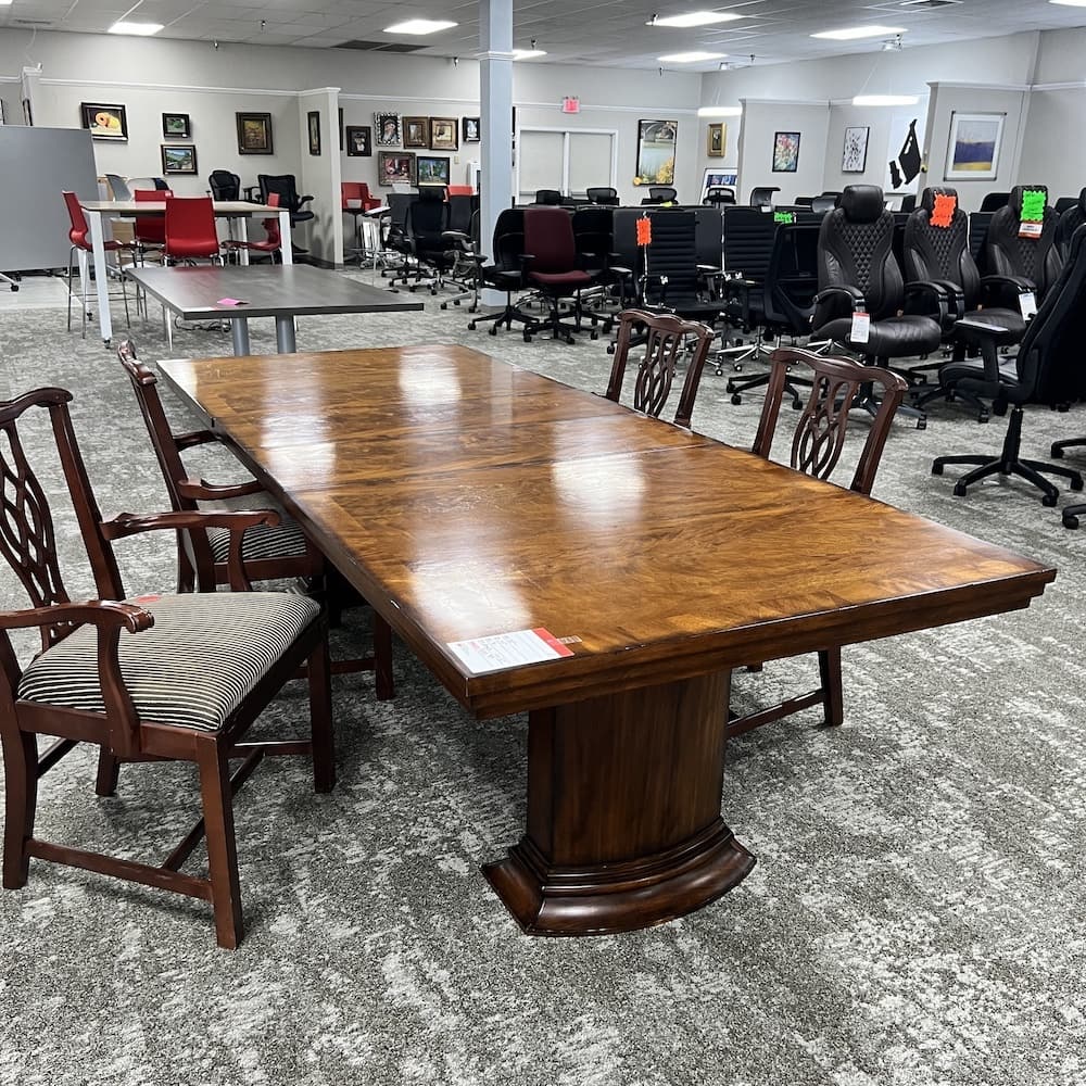 80" x 44" Mahogany Traditional Executive Conference Table or Dining Table
