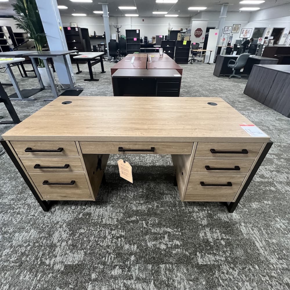 60" W x 30" Martin Mason Collection Executive Desk