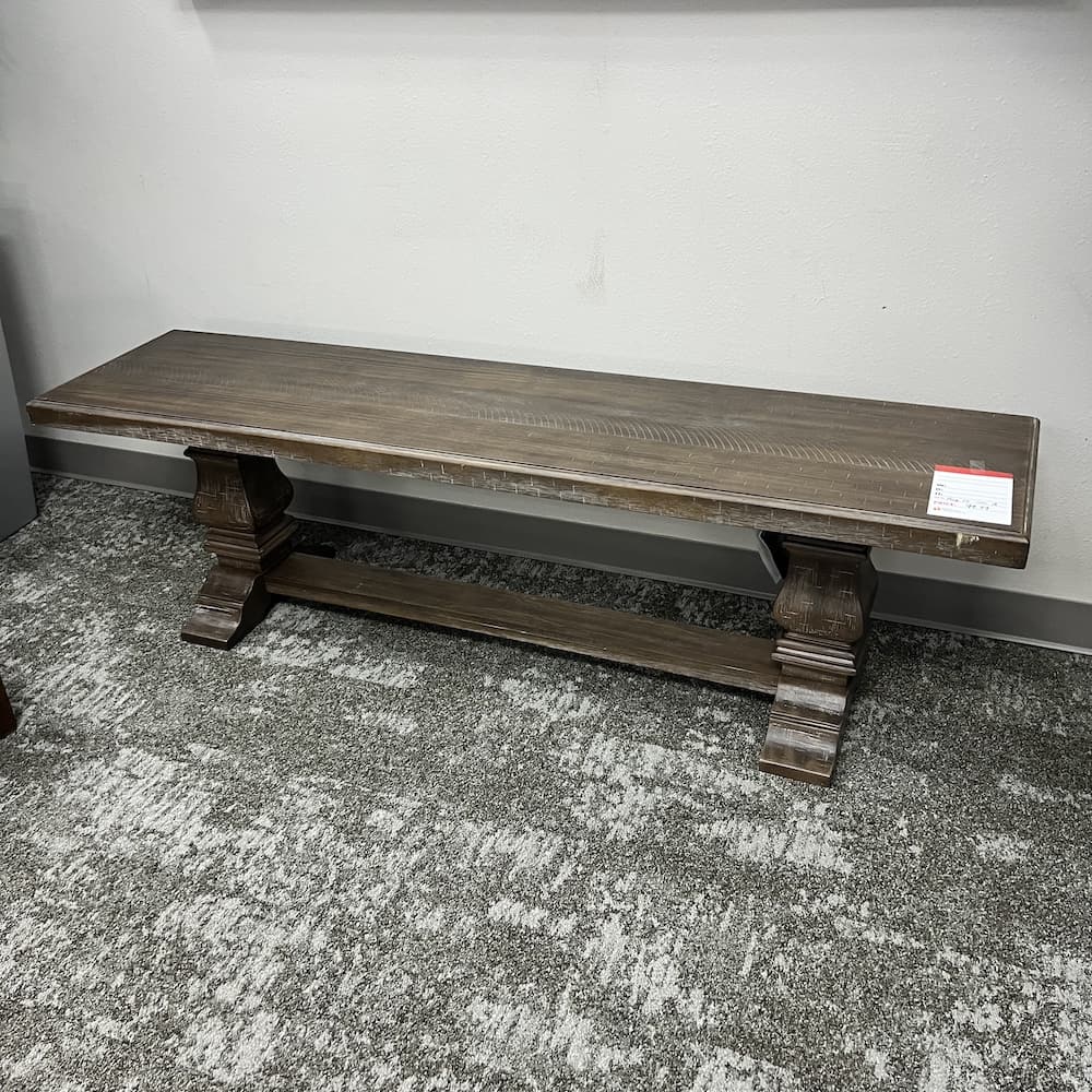 Ashley Wyndahl Walnut Distressed Dining Bench