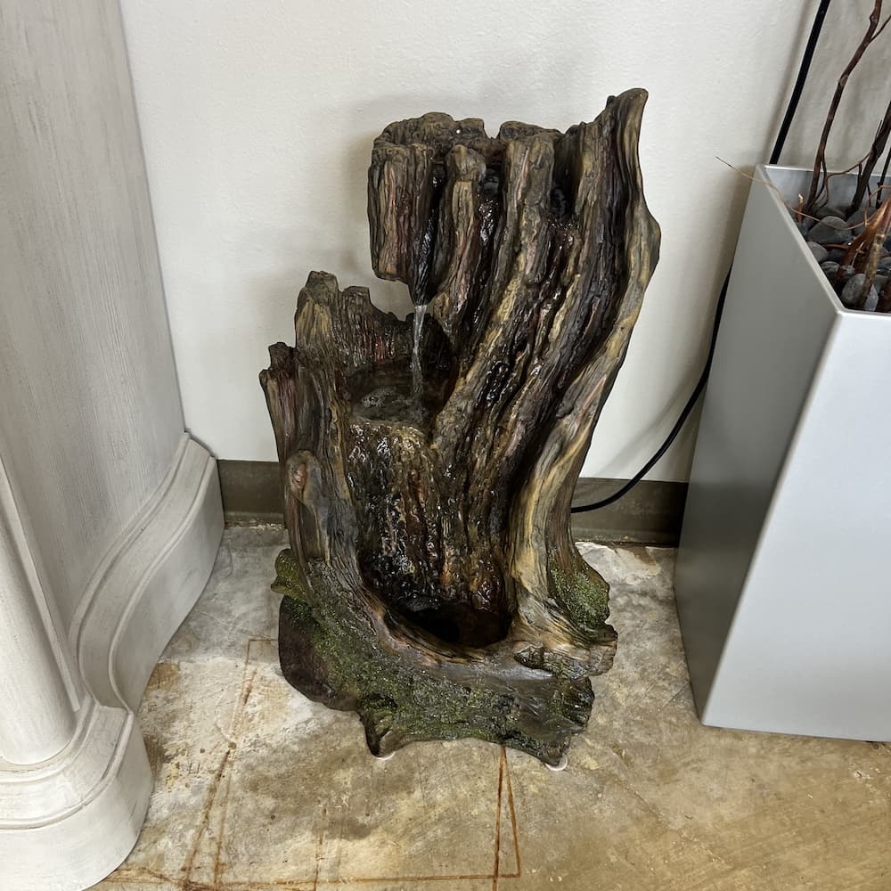 46" W x 75" H Zentro Living Woodland Fountain - Indoor or Outdoor